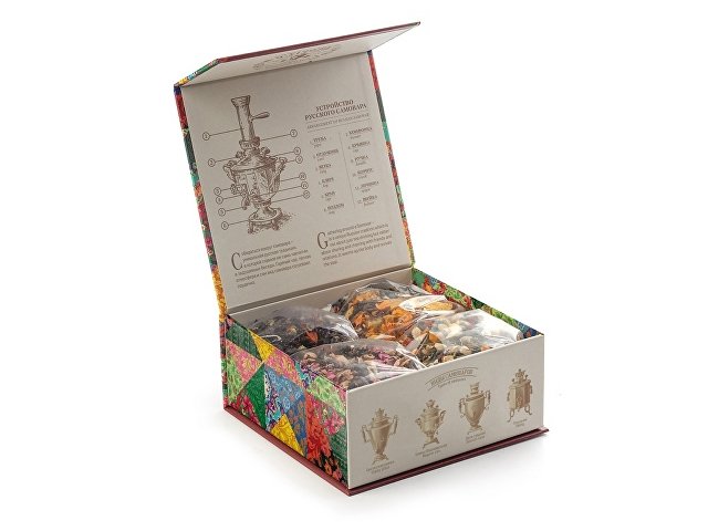 Подарочный набор c купажами чая «Цветущий сад» в подарочной упаковке thumbnail