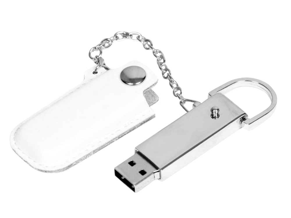 USB 2.0- флешка на 64 Гб в массивном корпусе с кожаным чехлом USB 2.0- флешка на 64 Гб в массивном корпусе с кожаным чехлом