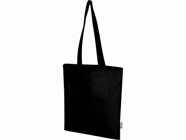 Эко-сумка «Мадрас Блэнд» из переработанного хлопка 140 г/м2