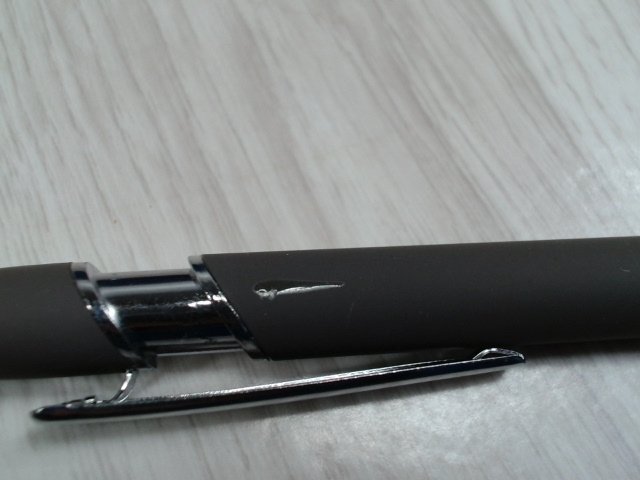 Ручка-стилус металлическая шариковая «Sway» soft-touch