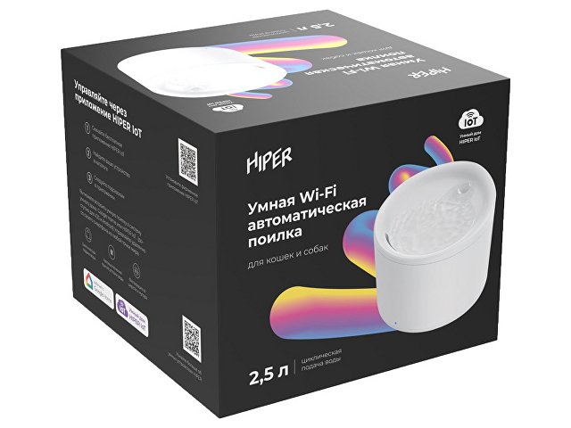 Умная Wi-Fi поилка «IoT Pet Fountain», 2500 мл thumbnail