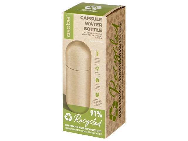 Термос «ORB», переработанная нержавеющая сталь thumbnail