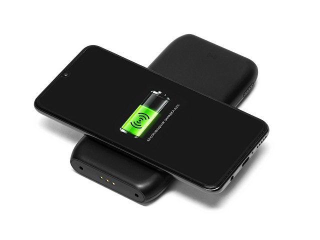 Беспроводное портативное зарядное устройство с зарядной станцией «UnIQ», 10000 mAh