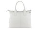 Сумка-шоппер BUGATTI Elsa, белая, воловья кожа/полиэстер, 46х11х31,5 см