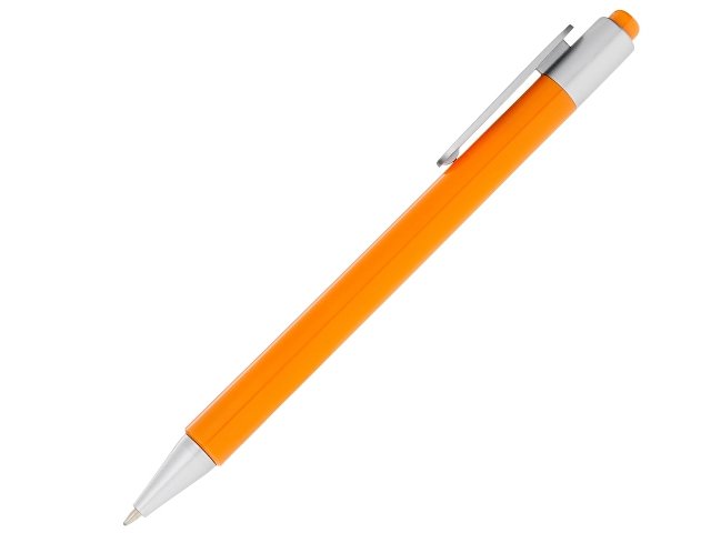 Ручка шариковая "Athens" черные чернила, оранжевый