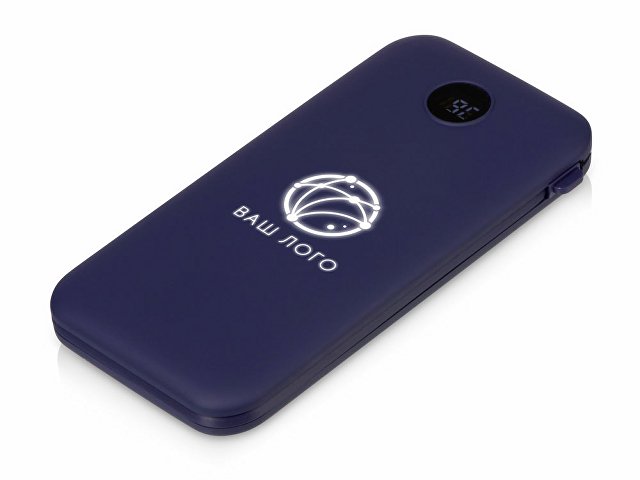 Внешний беспроводной аккумулятор с подсветкой лого «Astro», soft-touch, 10000 mAh thumbnail