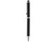 Ручка-стилус шариковая "Alden", черный/серебристый