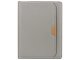 Портфолио А4 из RPET на молнии "Harvey", 40 л FSC бумаги, серый