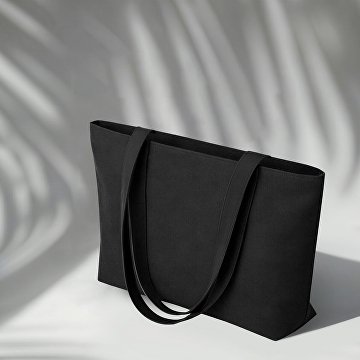 Сумка на молнии «Purch» из хлопка 340 г/м2