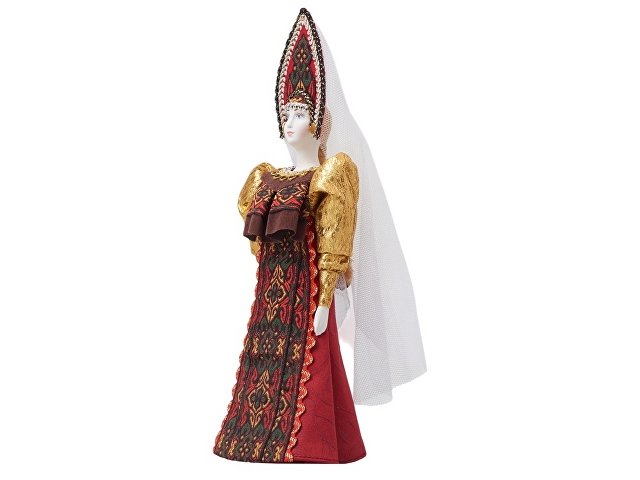 Подарочный набор: кукла фарфоровая, чай "Малина с мятой" thumbnail