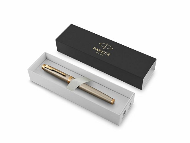 Ручка перьевая Parker «IM Metal Brushed Metal GT» thumbnail