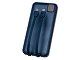 Внешний аккумулятор со встроенными кабелями «Фрэйм», 10000мач, темно-синий