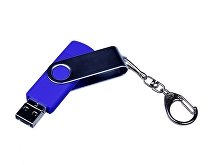 USB 3.0/micro USB/Type-C- флешка на 32 Гб с поворотным механизмом