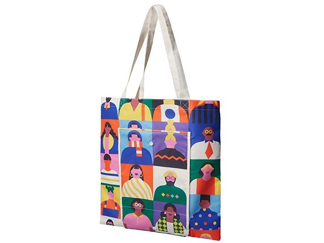 Складная сумка для шопинга с возможностью полноцветной печати thumbnail