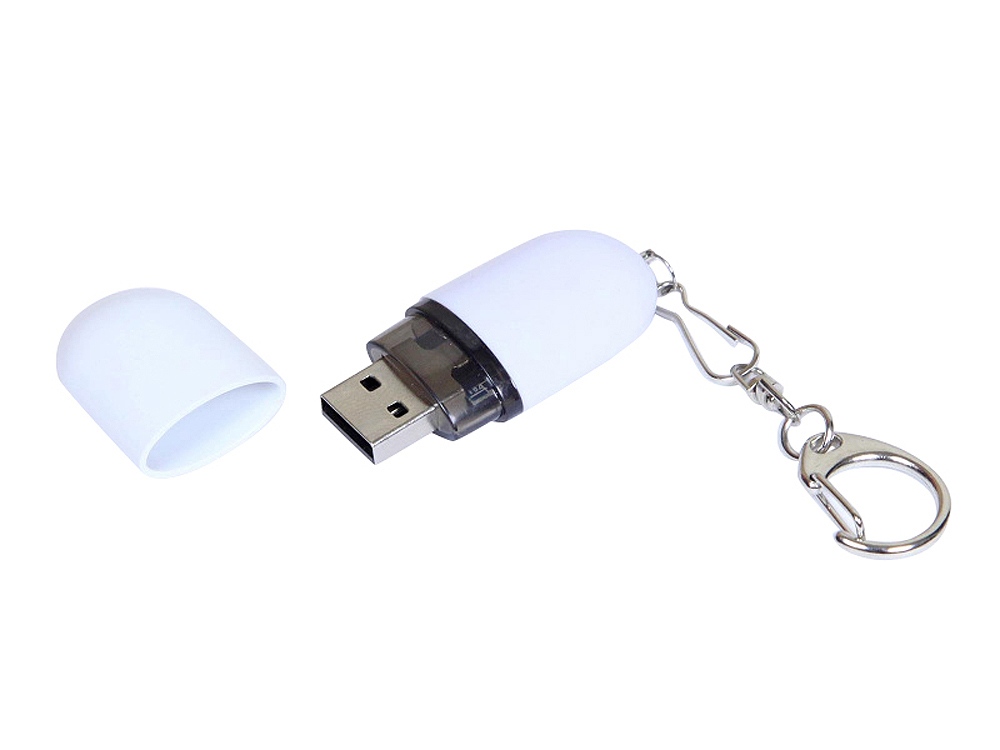 USB 2.0- флешка промо на 64 Гб каплевидной формы