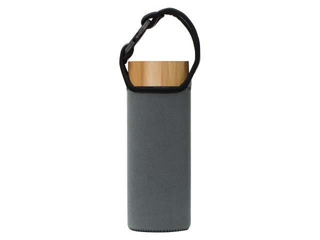 Стеклянный термос с ситечком «Badachu» в чехле thumbnail