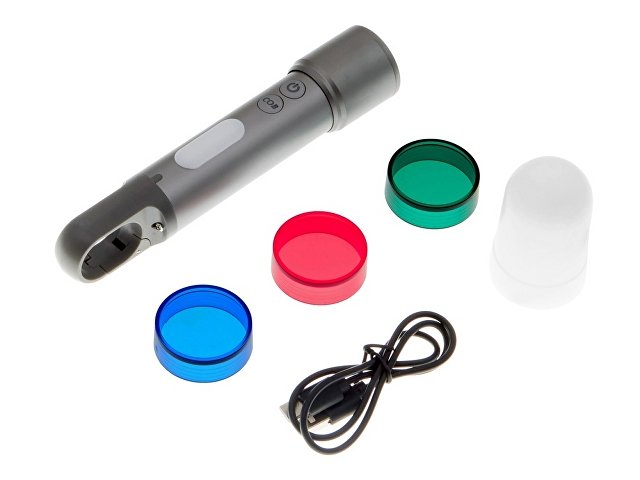 Фонарь аккумуляторный с регулируемым фокусом «Vortez», 9 режимов, 650 Лм thumbnail