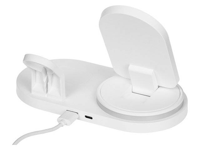 Складная зарядная станция с беспроводной зарядкой «Flashport», 15 Вт thumbnail