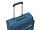 Чемодан TORBER ВИВИ, синий, полиэстер, 39 х 20 х 54 см, 36 л