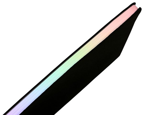 Блокнот А5 в гибкой обложке «Fellini» с голографическим срезом thumbnail