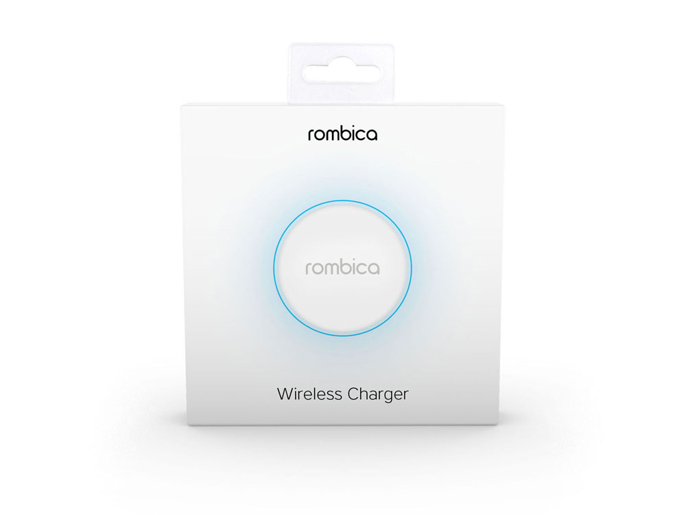 Беспроводное зарядное устройство NEO Core Quick c быстрой зарядкой с логотипом Rombica 4