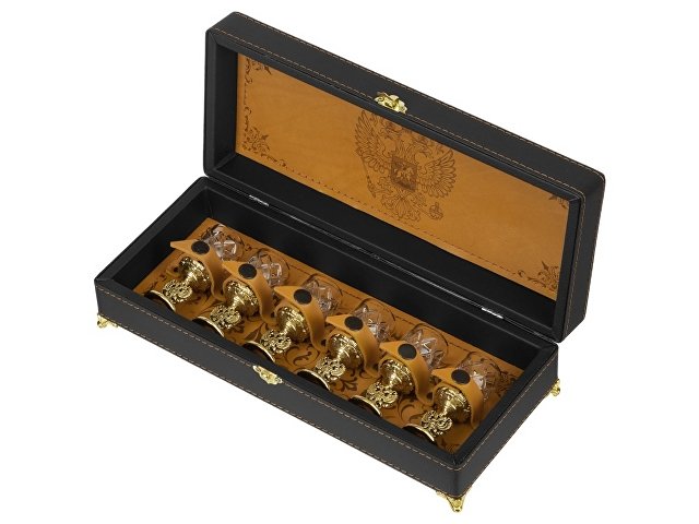 Подарочный набор хрустальных стопок thumbnail