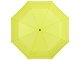 Зонт Ida трехсекционный 21,5", неоново зеленый