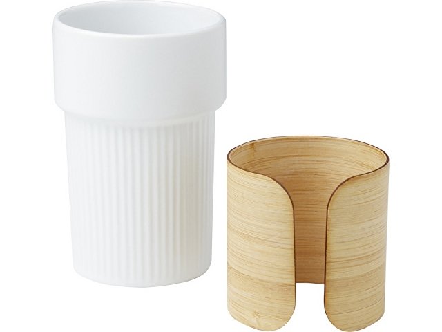 Стакан «Fika» с бамбуковым чехлом