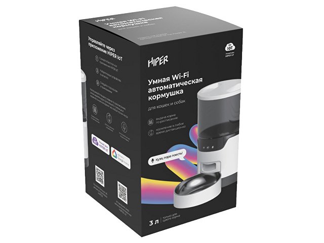 Умная Wi-Fi кормушка «IoT Pet Feeder», 3000 мл thumbnail