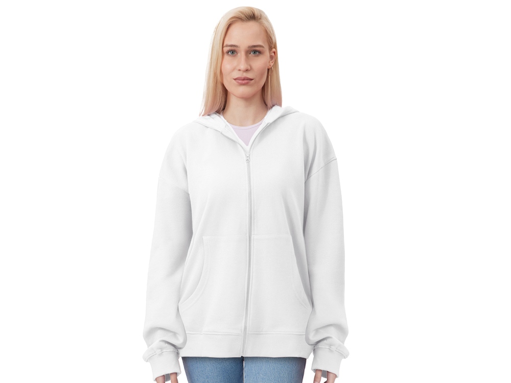 Толстовка оверсайз с капюшоном на молнии «Monaco» фото 3 Толстовка оверсайз с капюшоном на молнии «Monaco» фото 3