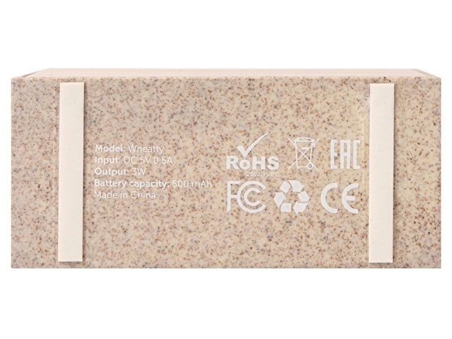 Портативная колонка «Wheatty» из пшеничной соломы