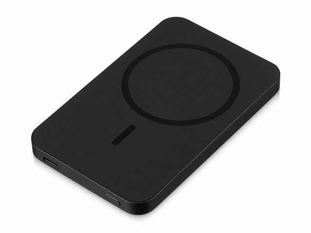 Магнитный беспроводной внешний аккумулятор «Razor», металл, 5000 mAh thumbnail