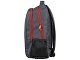 Рюкзак «Metropolitan», серый с красной молнией и черной подкладкой