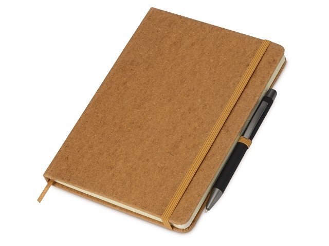 Блокнот А5 «Venera» с обложкой из переработанной кожи thumbnail