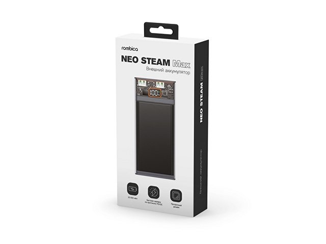 Внешний аккумулятор «NEO Steam Max», 20000 mAh thumbnail