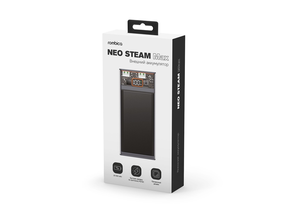 Внешний аккумулятор «NEO Steam Max», 20000 mAh