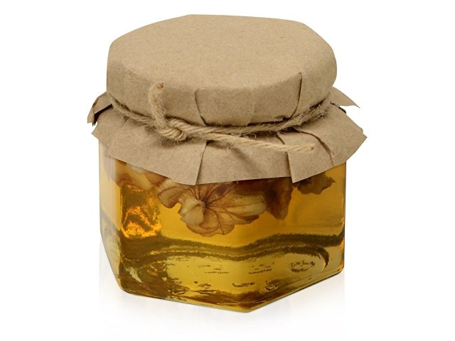 Сувенирный набор "Мед с грецким орехом" 120 гр
