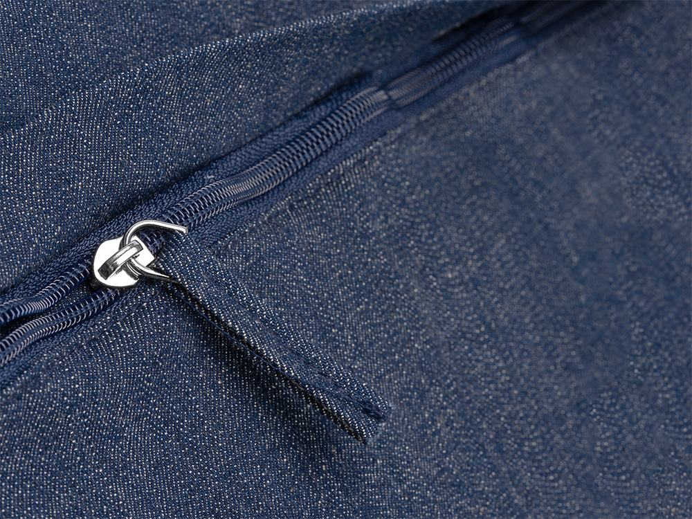 Сумка из переработанной джинсовой ткани «Кирк» с передним карманом на молнии фото 4 Сумка из переработанной джинсовой ткани «Кирк» с передним карманом на молнии фото 4