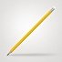 Карандаш "Графит", желтый
