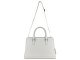 Сумка женская BUGATTI Elsa, белая, воловья кожа/полиэстер, 32х13х22 см