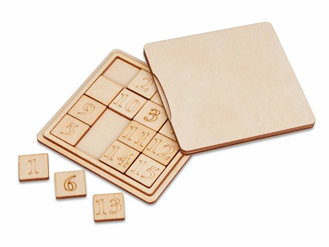 Деревянная головоломка «Пятнашки» thumbnail