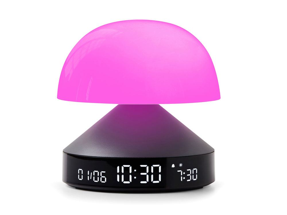 Светильник с часами и световым будильником Mina Sunrise фото 9 Светильник с часами и световым будильником Mina Sunrise фото 9