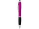 Шариковая ручка-стилус Nash, розовый, синие чернила