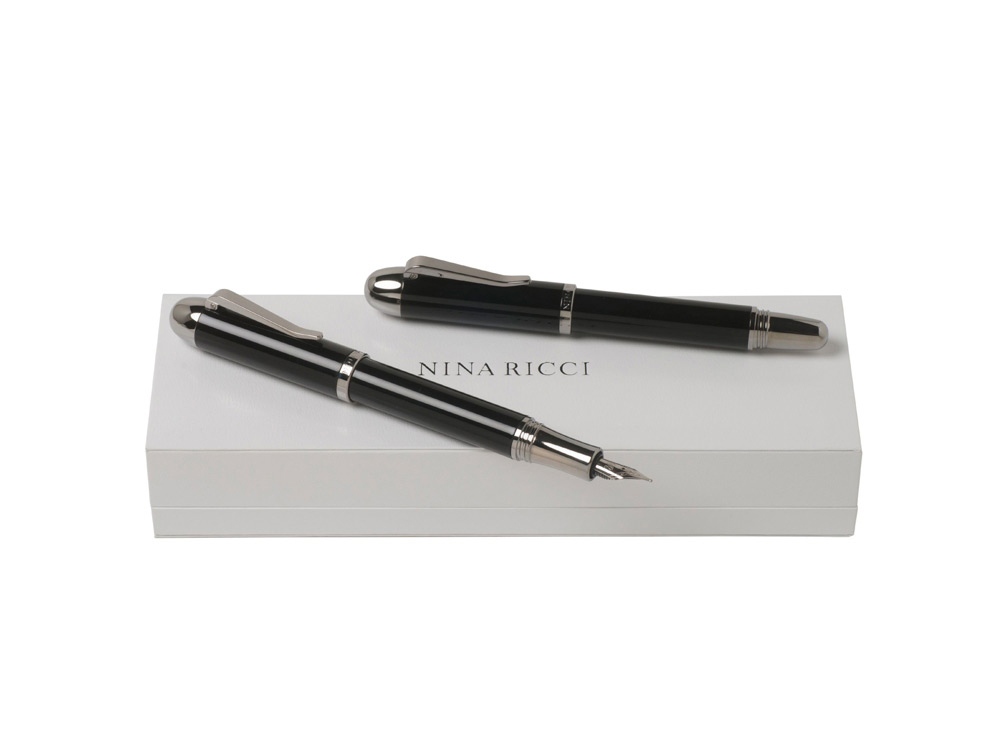 Подарочный набор Autographe: ручка перьевая, ручка роллер. Nina Ricci