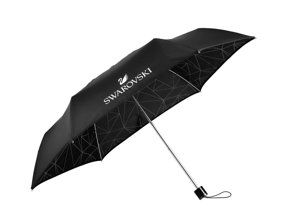 Зонт. Swarovski, черный