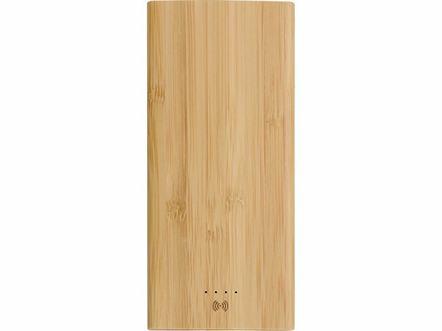 Внешний беспроводной аккумулятор из бамбука «Bamboo Air», 10000 mAh thumbnail