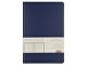 Ежедневник А5 недатированный «Megapolis Velvet Flex», темно-синий