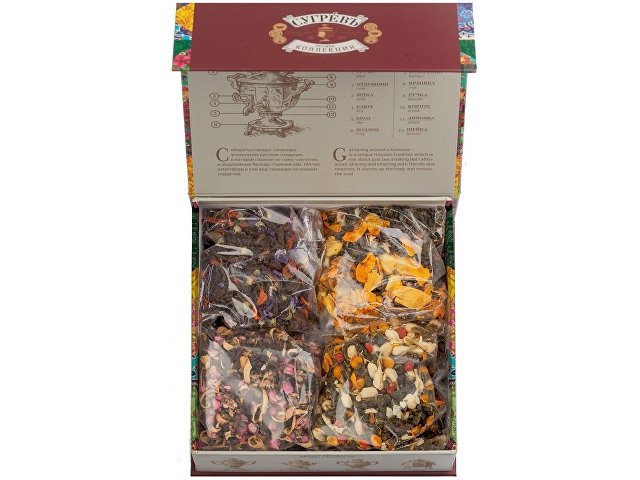 Подарочный набор c купажами чая «Цветущий сад» в подарочной упаковке thumbnail