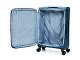 Чемодан TORBER ВИВИ, синий, полиэстер, 44 х 25 х 67 см, 63 л