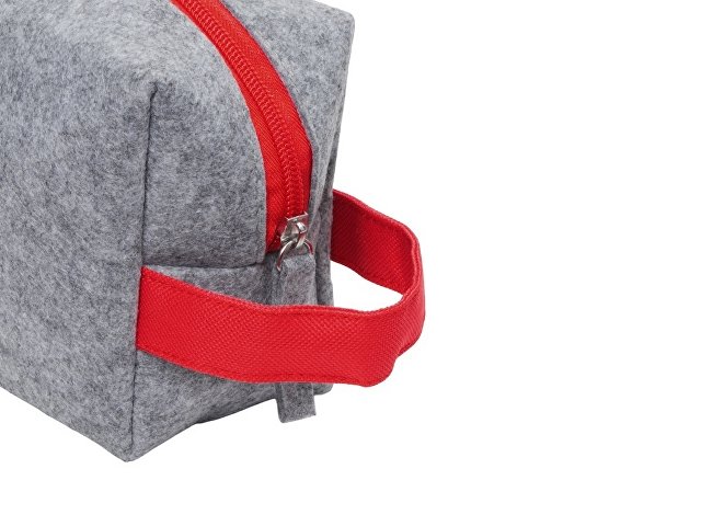 Органайзер для электроники и проводов «Felt» из RPET-фетра с ручкой thumbnail